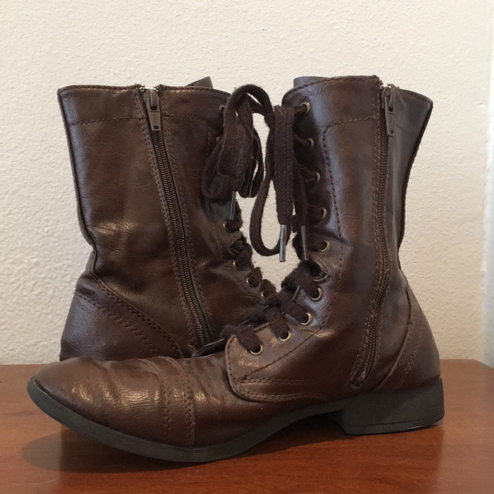 Brown boots